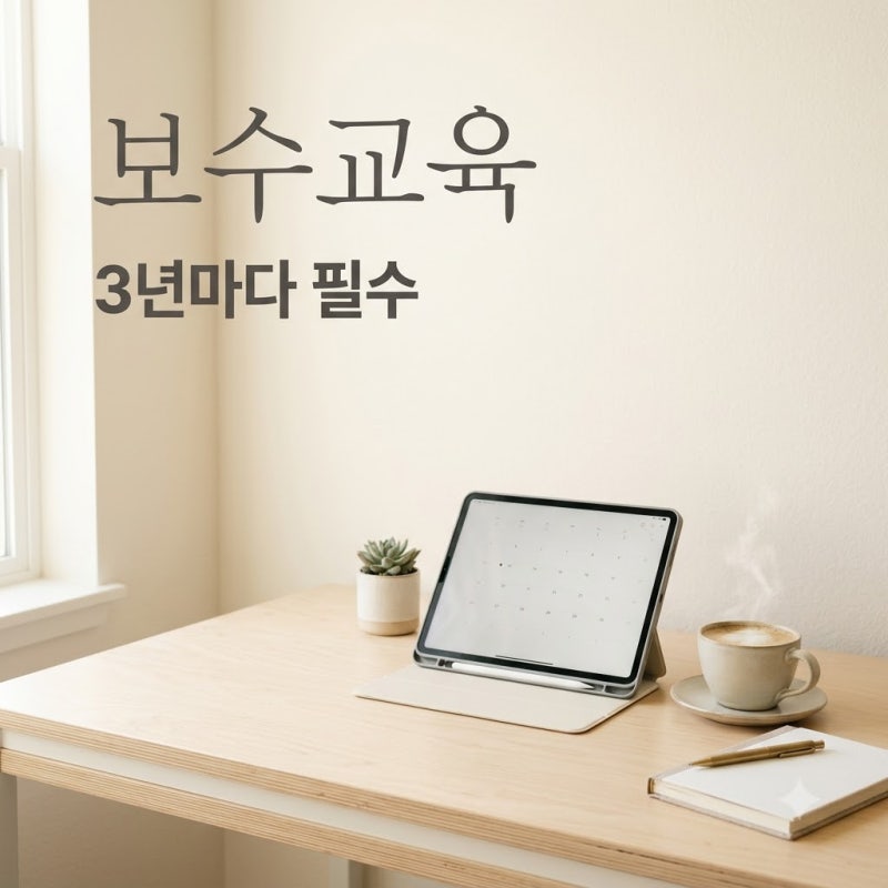 "벌써 3년?" 보육교사보수교육 40시간, 억울하게 두 번 안 듣는 꿀팁..