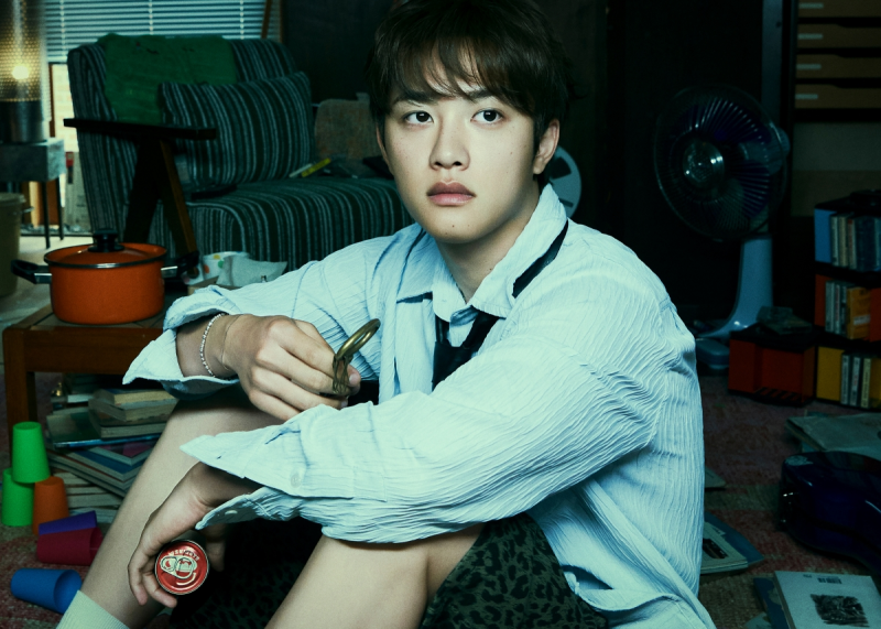 도경수 'DOPAMINE' — 음원 사이트에서 찾을 곡 이름은 '기타리스트'입니다