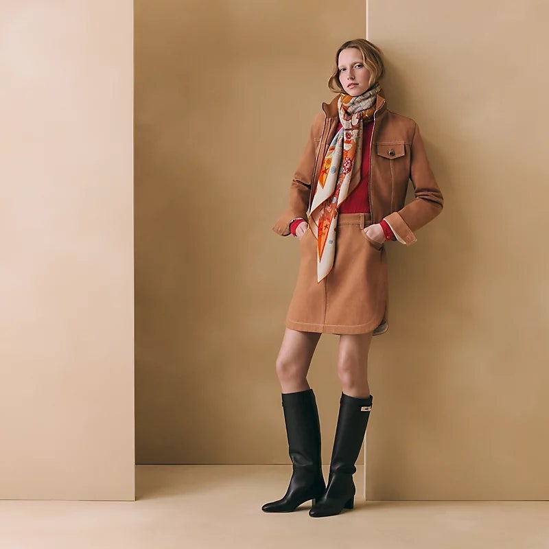 26FW Hermes 에르메스 숄 140 캐시미어 실크 Hermès
