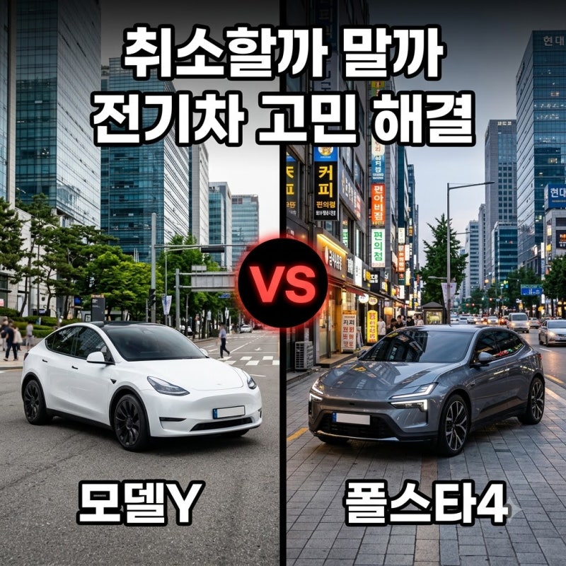 테슬라 모델 Y 취소 환불 얼마나 걸릴까? 폴스타 4 SUV 공개 소식에 고민되는 분들을 위한 분석