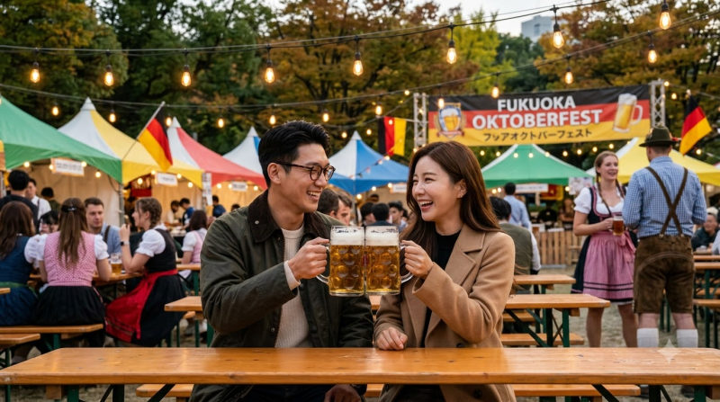 후쿠오카 10월 날씨와 옷차림, 10월 초·말 기온 차이 정리