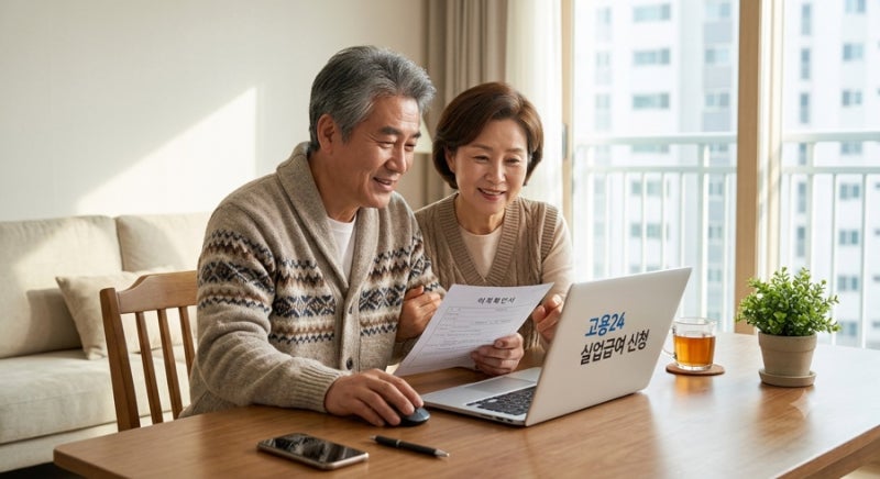 60세 정년퇴직 후 실업급여 받을 수 있을까? (놓치면 백만 원 손해 보는 신청 조건·기간 총정....