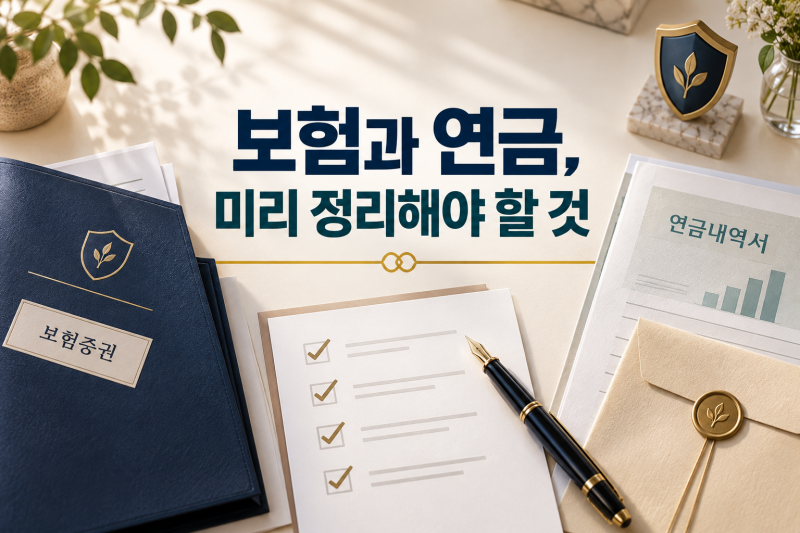 말기암 환자가 사망 전에 정리해야 할 보험과 연금 체크리스트