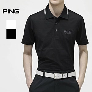 핑 PING 남성 골프웨어 반팔 폴로 카라 셔츠 6216160503