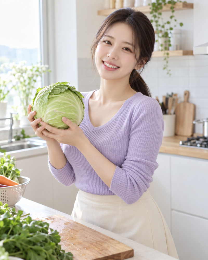 양배추 세척 방법, 식초·베이킹소다 없이 씻어도 될까?