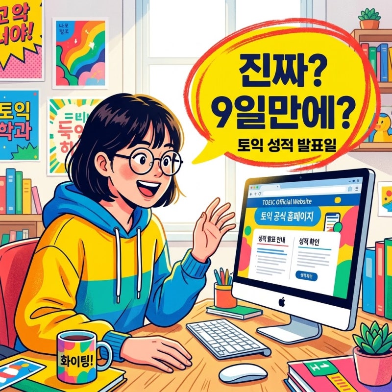 토익 성적, 9일 만에 확인? 발표일 뜻밖의 비밀..