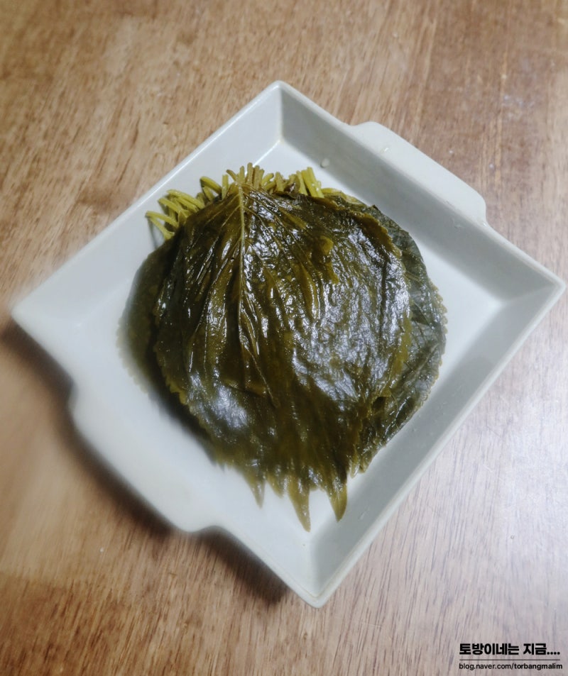 깻잎삭히는법 여름 깻잎장아찌 소금으로 삭히기