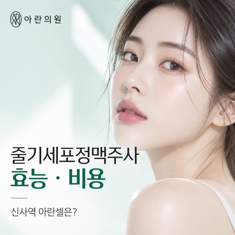 줄기세포정맥주사 효능·비용 볼 때, 신사역 아란셀은?