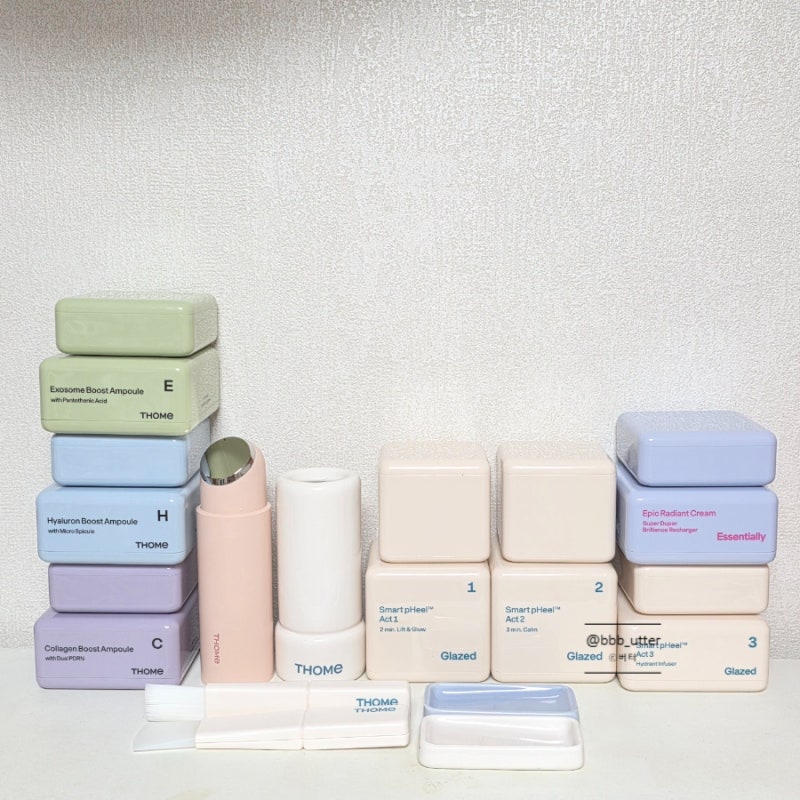 내돈내산 솔직후기 톰(THOME) 투앤티업 엑소좀 히알루론산 콜라겐 앰플 실사용 찐후기