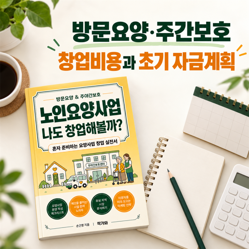 《노인요양사업 나도 창업해볼까?》 주간보호 창업비용, 방문요양 초기 자금은 어떻게 계획....