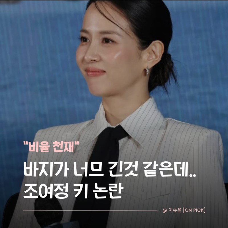 163cm 이라고? 조여정 키 논란, 그래서 알아본 키 나이 학력 재산 드라마 근황