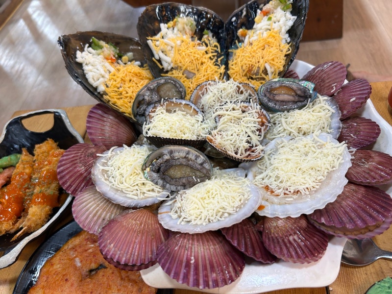내돈내산 대천해수욕장 맛집 해녀조개구이 : 치즈조개구이 푸짐하게 먹고 온 후기