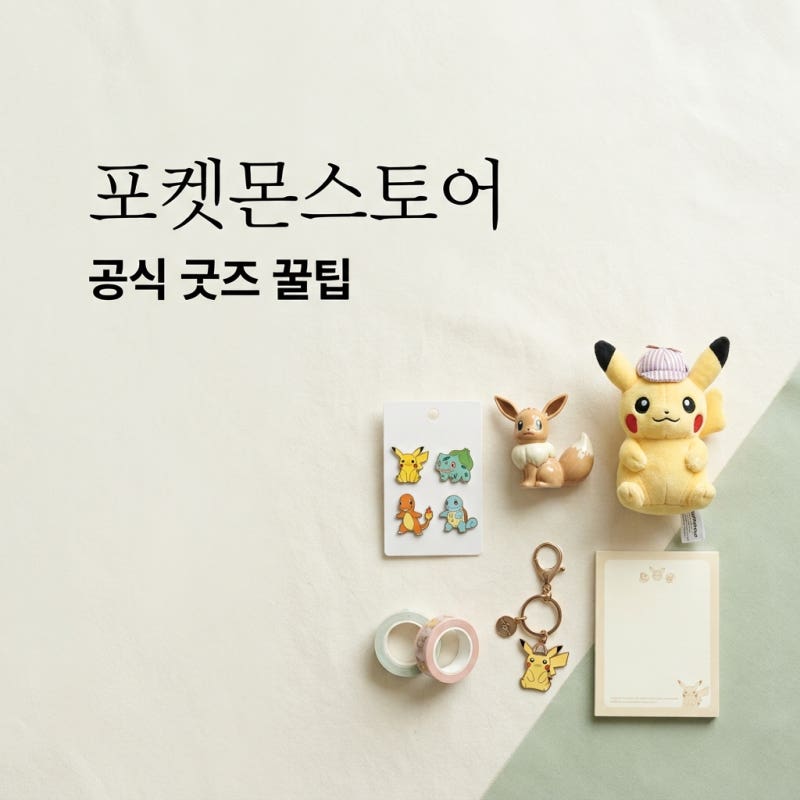 포켓몬스토어 온라인 공식 굿즈 구매 팁과 인기 라인업 총정리