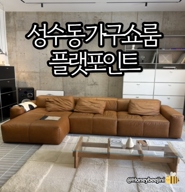 성수동 가구쇼룸) 플랫포인트 성수 소파 솔직후기 (주차, 영업시간, 가격)