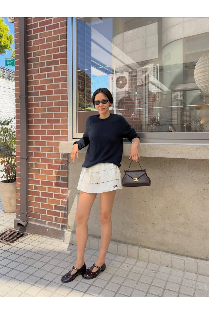 "김나영 인스타그램 신발 어디꺼?" 슈콤마보니 플랫슈즈 패션