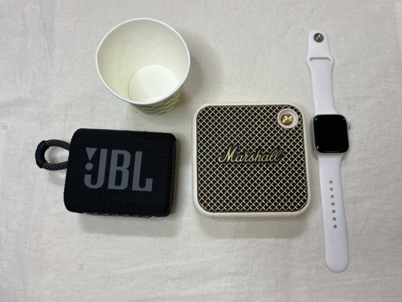 휴대용 블루투스 스피커 2종 실사용 비교 후기. 마샬 윌렌, JBL GO 선물로도 좋아요