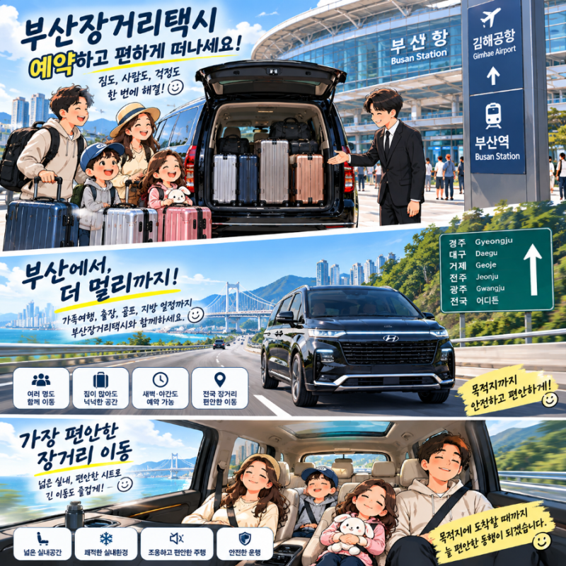 부산장거리택시 예약｜부산에서 타지역 갈 때 요금부터 차량까지 미리 확인하세요 부산김해....