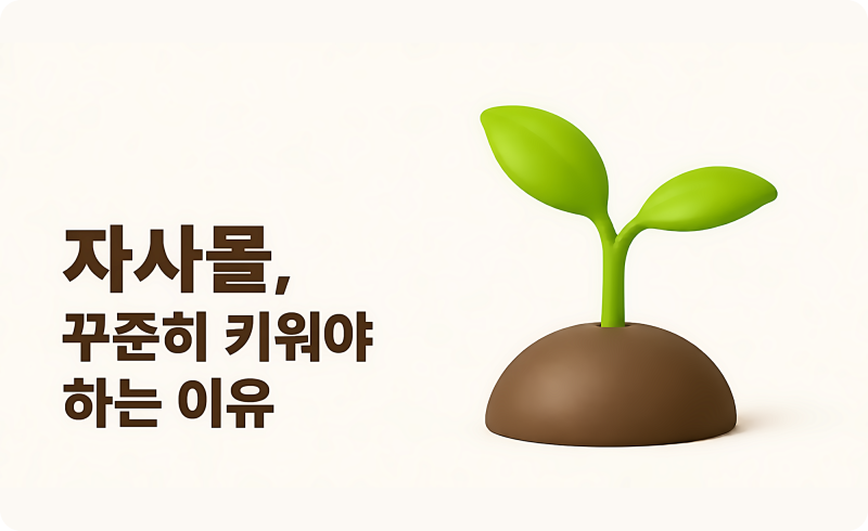 자사몰이란? 스마트스토어가 잘돼도 필요한 이유 5가지