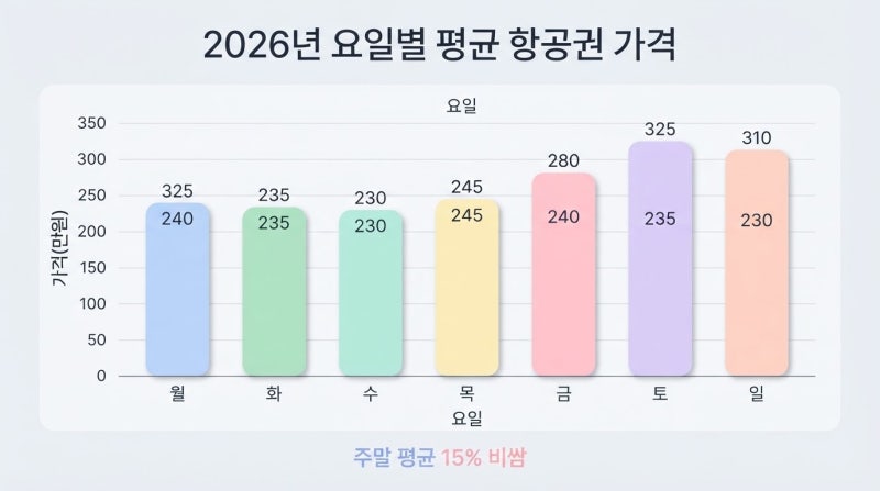 국내선 항공권 예매 타이밍, 1~2개월 전이 정답일까? 요일 특가까지 따져보기