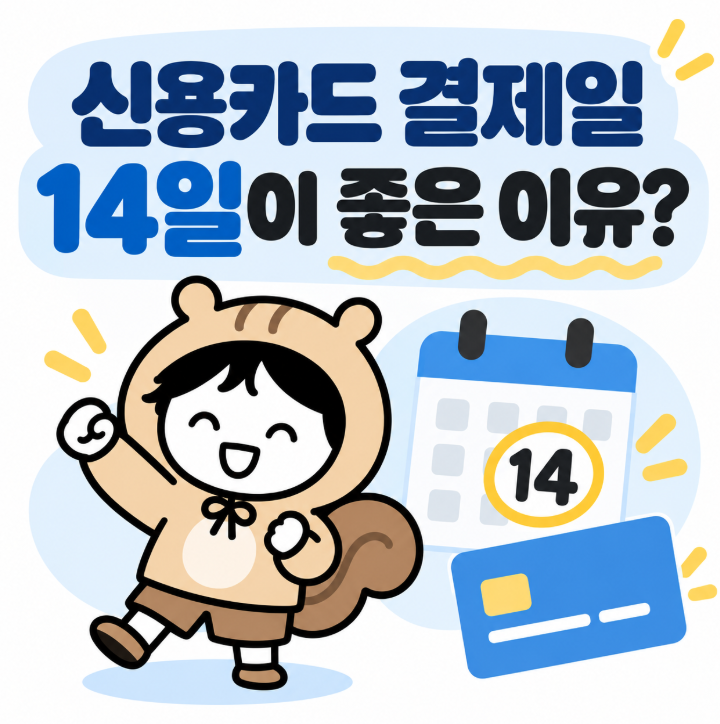 신용카드 결제일 14일이 좋은 이유? 실제 이용기간은 언제부터 언제까지일까