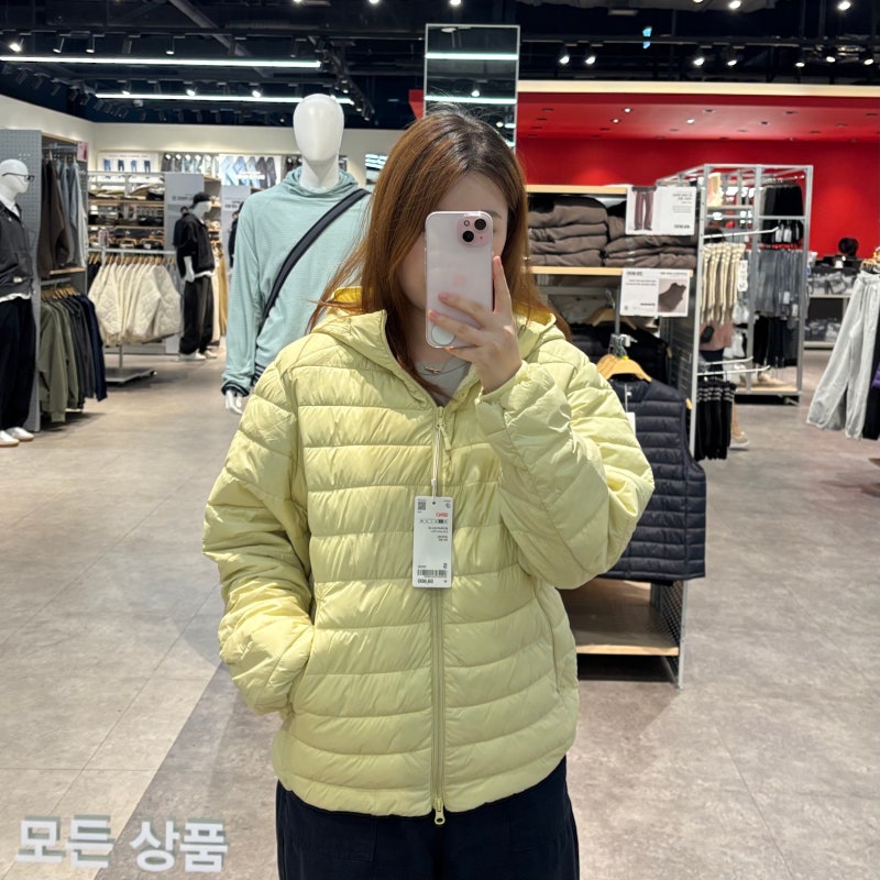 역대급 가성비인데... 스파오 경량패딩 입어봄