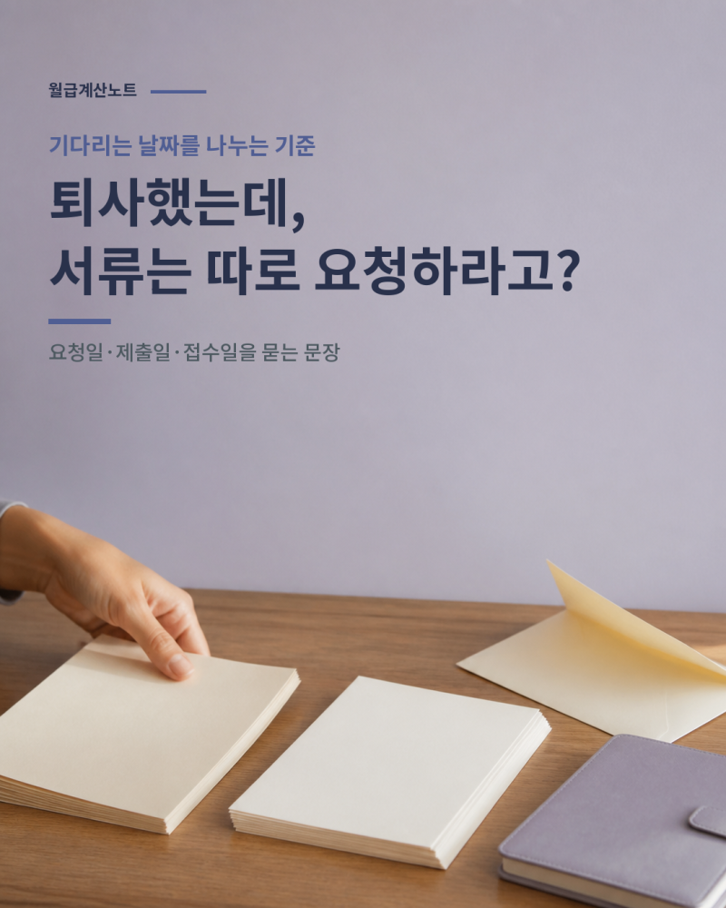 이직확인서 처리기간, 회사가 냈는데 조회가 안 뜬다면? 접수일 확인