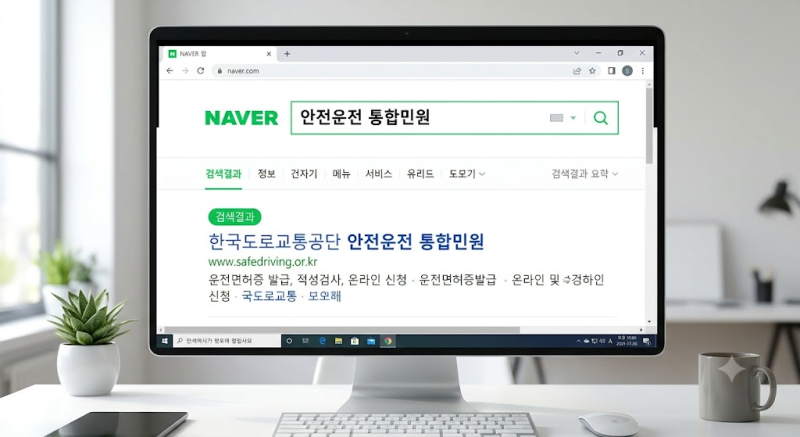 운전면허 갱신 시험장 안 가고 집에서 신청하는 간단한 방법
