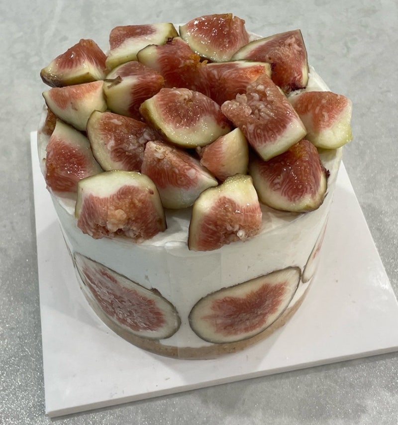 ［대전 무화과 케이크 맛집］어은동 카페 레서 무화과 얼그레이 케이크 후기