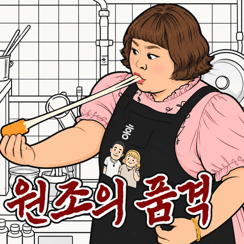 홍윤화 튀김치즈 스틱, 길게 늘어날수록 더 맛있는 법
