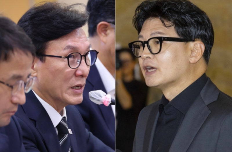 한동훈. 김민석 고발. 홍준표 훈수