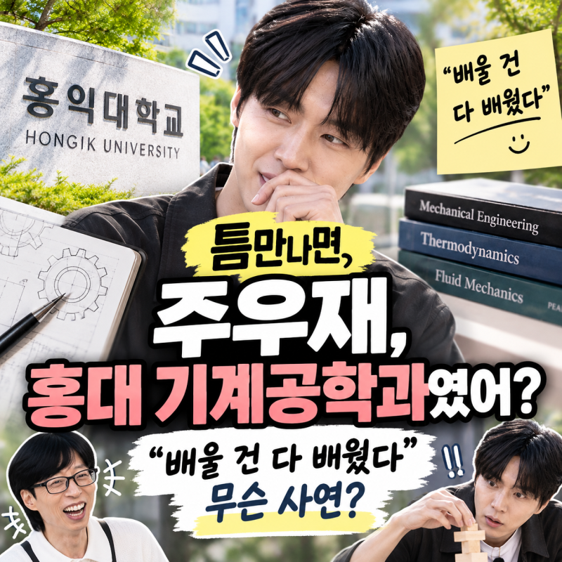 틈만나면 주우재, 홍대 기계공학과였어?｜“배울 건 다 배웠다” 무슨 사연