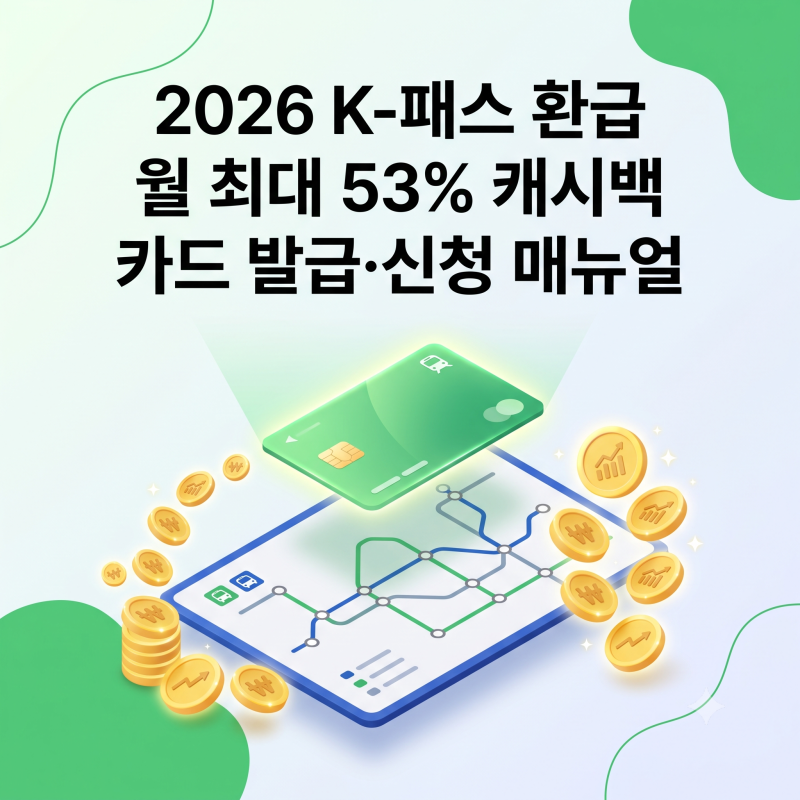 "매달 교통비 5만 원씩 돌려받는다고?" K-패스 환급 조건 몰라서 손해 보는 직장인·대학생 필....