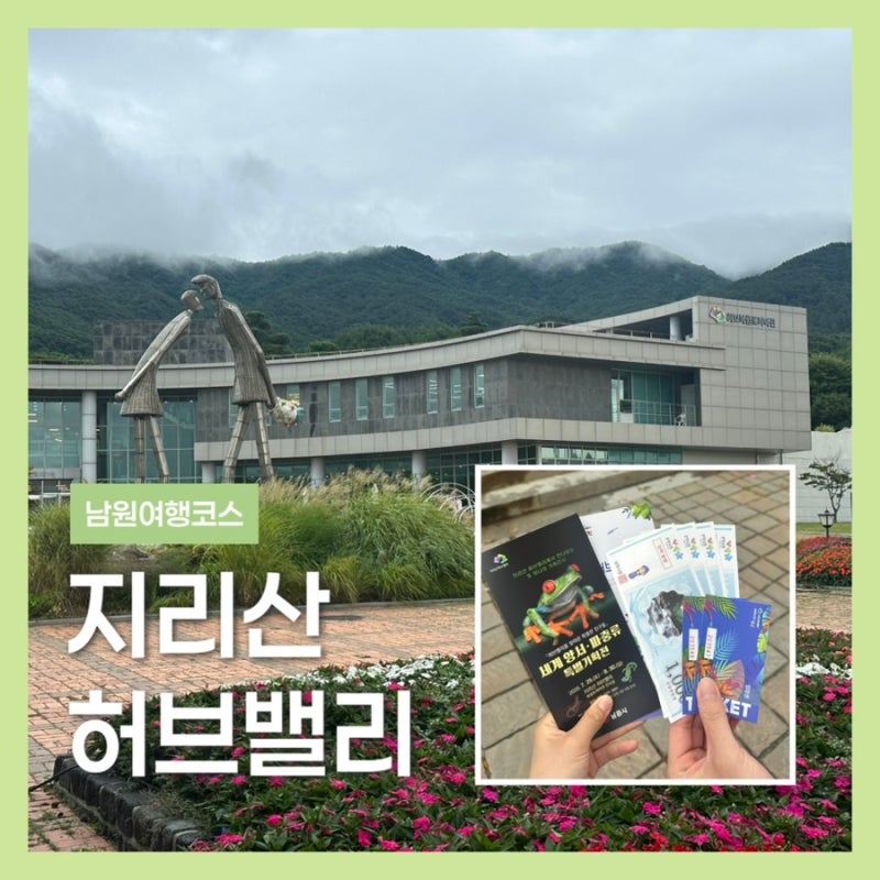 남원 가볼만한 곳 지리산 허브밸리 | 아이와 함께 가기 좋은 남원 여행코스