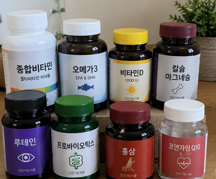 부모님 영양제 추천 50대 60대 먼저 확인할 성분 정리(+추석 선물 전 확인)