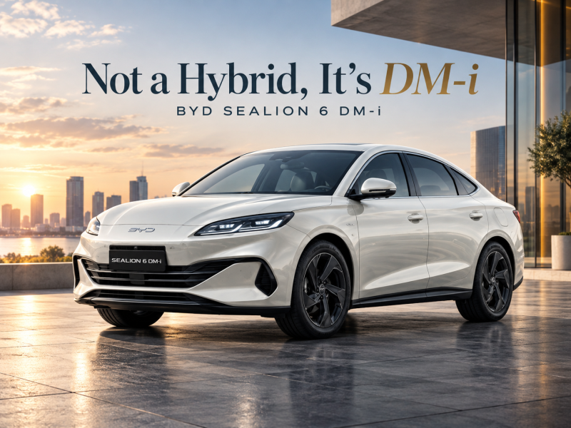 세상의 모든 하이브리드를 초월? BYD SEALION 6 DM-i, “Not a Hybrid It’s DM-i”가 자신 있는 이유