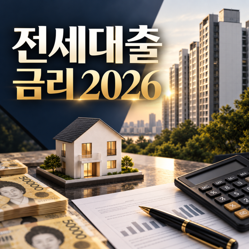 전세대출 금리 2026, 3%대 봤는데 왜 나는 5%대일까?