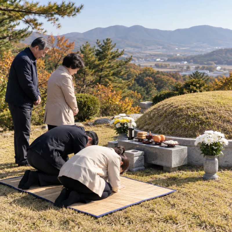 2026 추석 성묘 어떻게 할까｜차례 후 산소 방문, 절하는 방법·준비물·성묘 예절