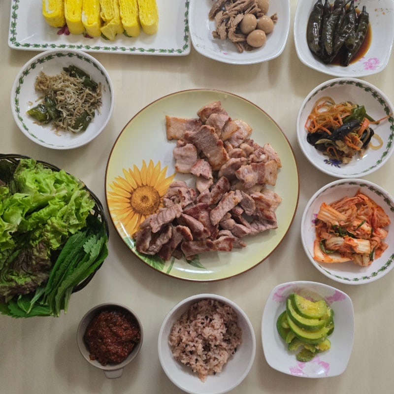 명절선물세트 추천 정감미트 문경약돌돼지 캠핑용고기 훈연삼겹살 캔삼겹 목살 정육 고기선....
