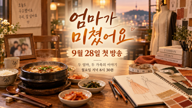 「엄마가 미쳤어요」 언제 시작? 출연진·방송시간 정리