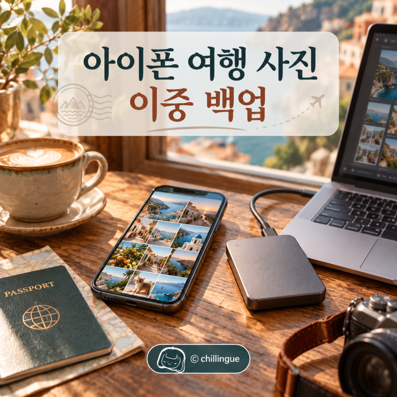 아이폰 여행 사진 백업하는 법, 아이클라우드만 믿으면 안 되는 이유