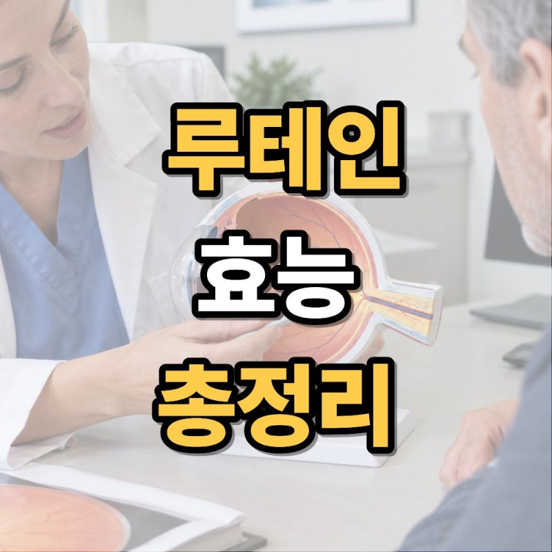 루테인 효능 총정리 : 지아잔틴 아스타잔틴 차이와 복용법까지