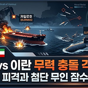 미국 이란 충돌 격화, 유조선 파괴와 무인 잠수함 나포 사태