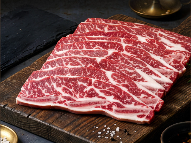 LA갈비 2kg 몇 명이 먹을까? 4인 가족 주문량 계산