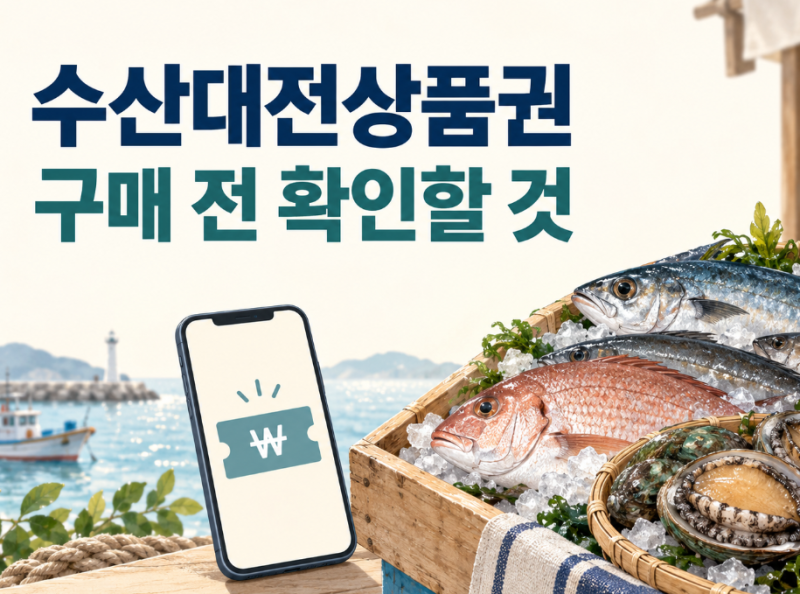 2026년 수산대전상품권을 기다렸다면 9월 일정부터 확인할 필요가 있습니다.