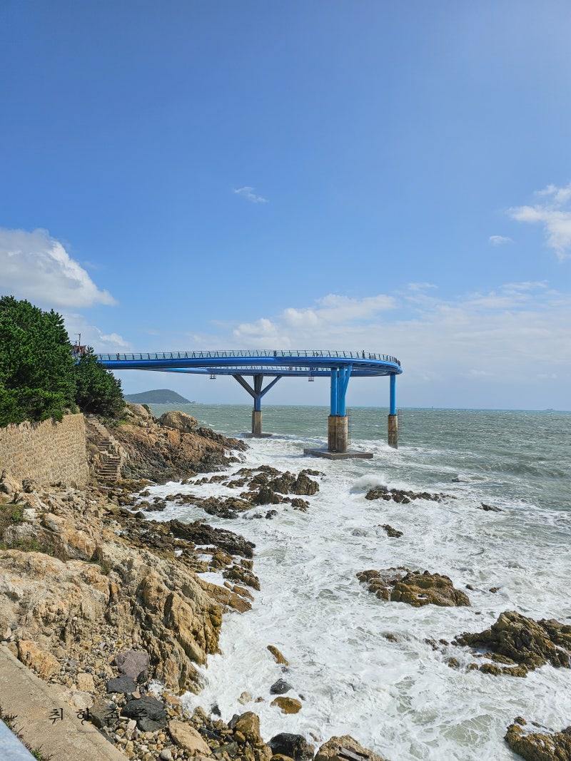 부산 해운대 가볼만한곳 여기 빼면 손해! 바다 한가운데 선 청사포다릿돌전망대
