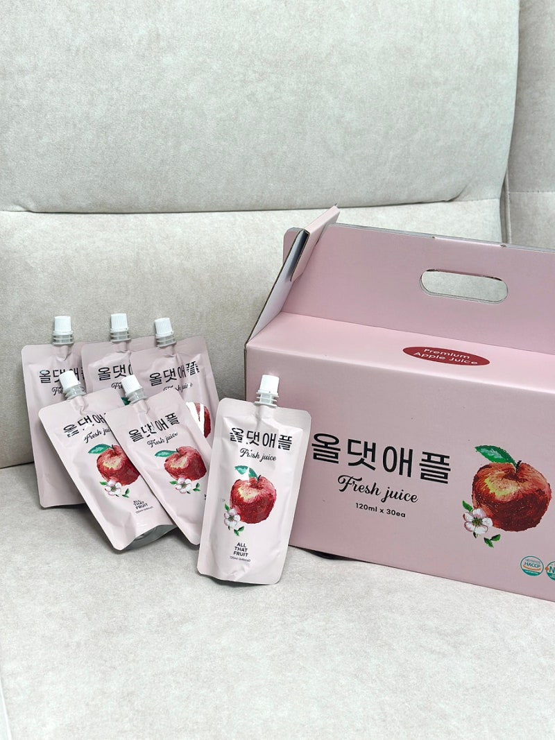 테니스 운동할 때 챙겨 먹는 사과즙ㅣ청송사과즙 사과즙추천 올댓프룻