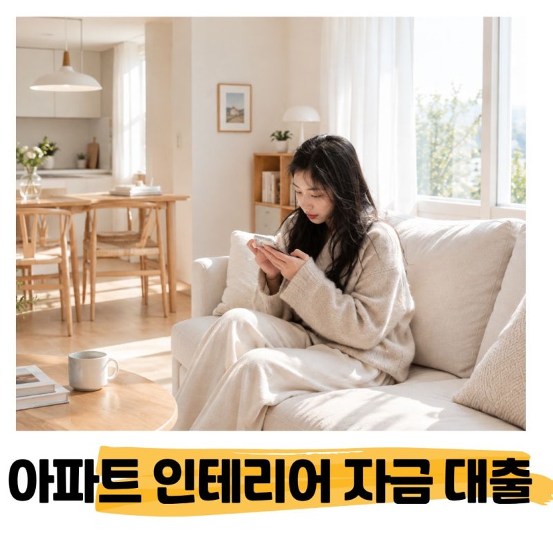 아파트 인테리어 비용, 생활안정자금 목적 주담대로 가능할까?