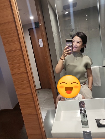 남대문 플리츠블라우스 40대 데일리룩 후기