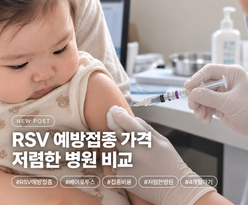 RSV 예방접종 가격 비교, 저렴한 병원 + 이대서울병원 후기