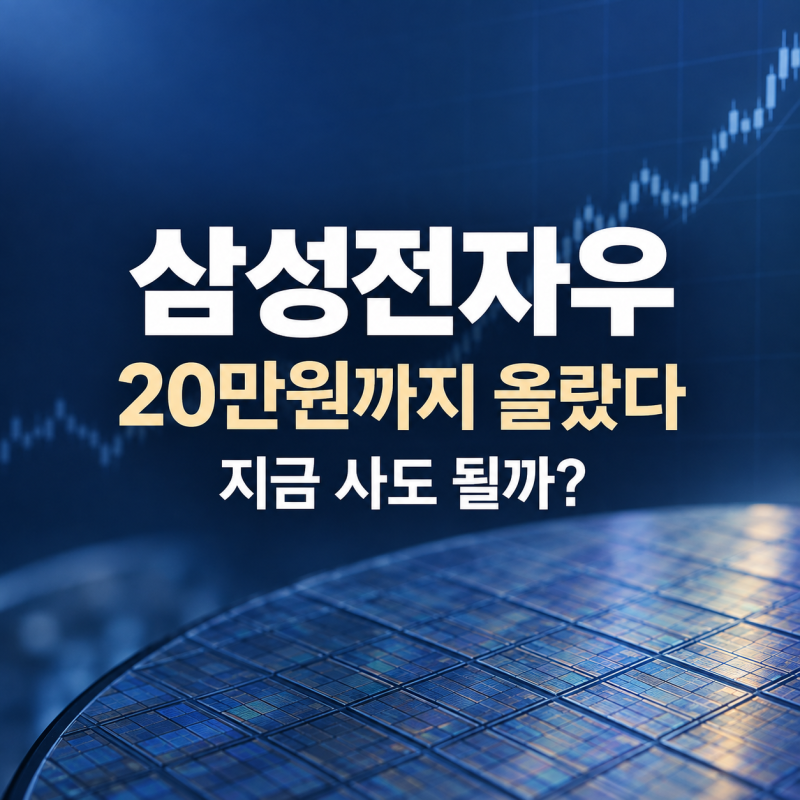 삼성전자우 주가전망, 20만원까지 올랐는데 지금 사도 될까? 특별배당과 보통주 비교